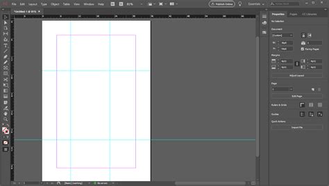 smart guides greyed out indesign  19